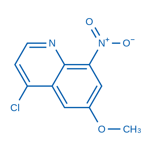 4-Chloro-6-methoxy-8-nitroquinoline 100mg