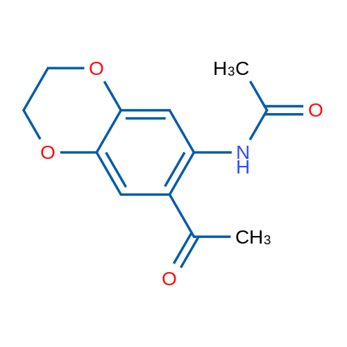 N-(7-Acetyl-2,3-dihydrobenzo[b][1,4]dioxin-6-yl)acetamide 1g