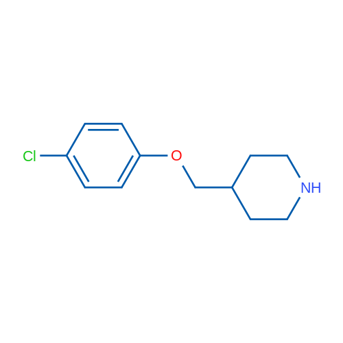 4-[(4-Chlorophenoxy)methyl]piperidine 1g