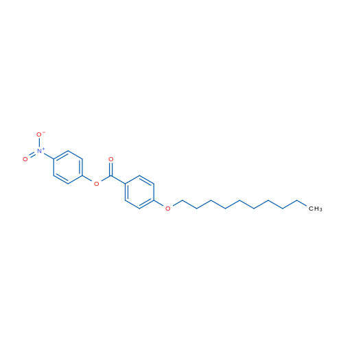 4-Nitrophenyl 4-(decyloxy)benzoate 1g
