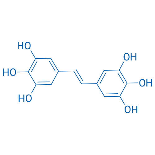 (E)-5,5'-(Ethene-1,2-diyl)bis(benzene-1,2,3-triol) 50mg