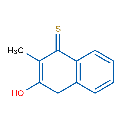 3-Hydroxy-2-methylnaphthalene-1(4H)-thione 1g