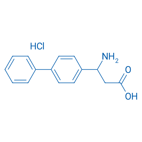 3-([1,1'-Biphenyl]-4-yl)-3-aminopropanoic acid hydrochloride 250mg