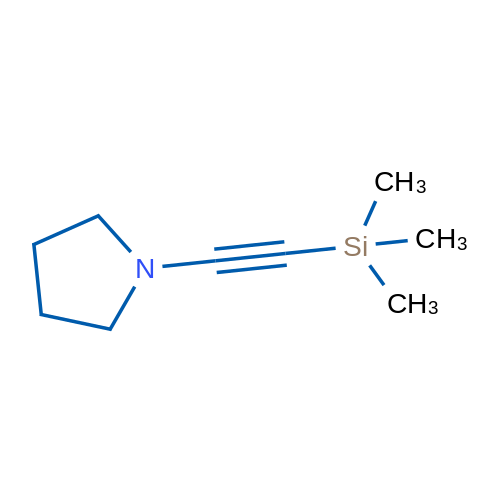 1-[2-(Trimethylsilyl)ethynyl]pyrrolidine 1g