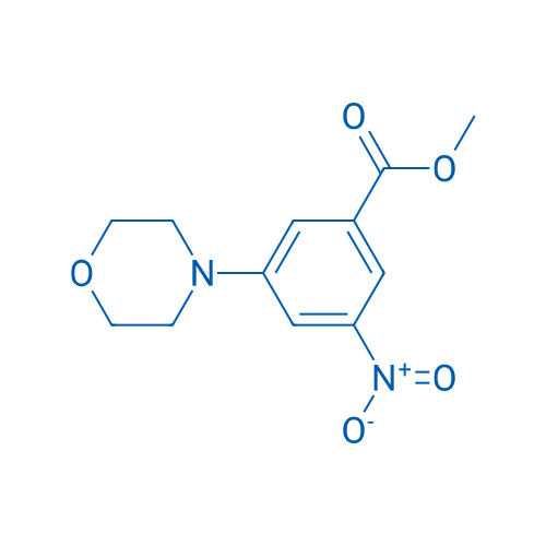 Methyl 3-morpholino-5-nitrobenzoate 100mg