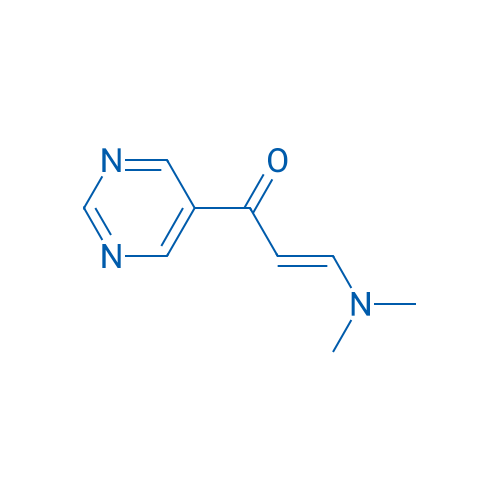 3-(Dimethylamino)-1-(pyrimidin-5-yl)prop-2-en-1-one 1g