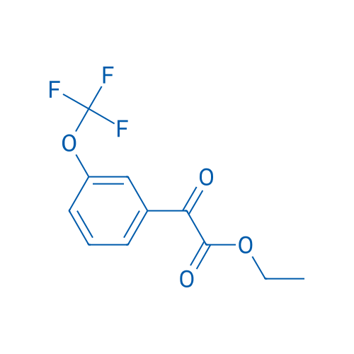 Ethyl 2-oxo-2-(3-(trifluoromethoxy)phenyl)acetate 1g