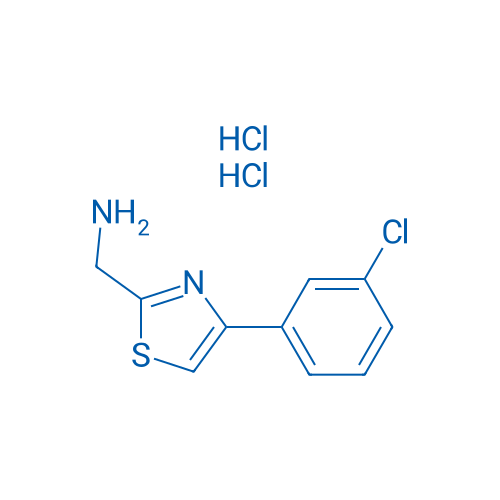 (4-(3-Chlorophenyl)thiazol-2-yl)methanamine dihydrochloride 1g