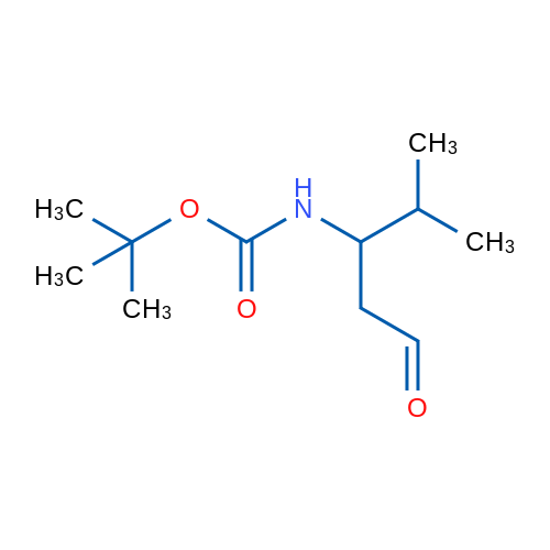 tert-Butyl N-(4-methyl-1-oxopentan-3-yl)carbamate 1g