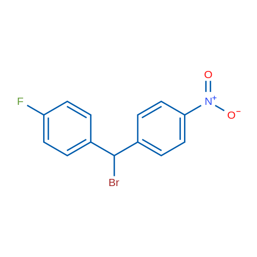 1-(Bromo(4-fluorophenyl)methyl)-4-nitrobenzene 1g