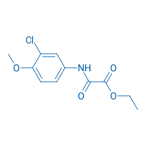 Ethyl [(3-chloro-4-methoxyphenyl)amino](oxo)acetate 1g