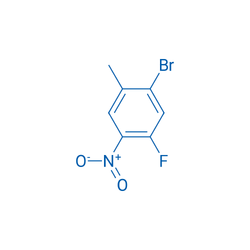 1-Bromo-5-fluoro-2-methyl-4-nitrobenzene 250mg