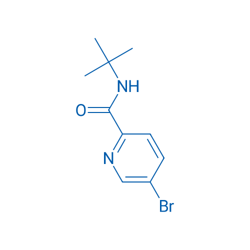 5-Bromo-N-(tert-butyl)picolinamide 250mg