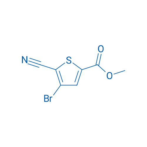Methyl 4-bromo-5-cyanothiophene-2-carboxylate 1g
