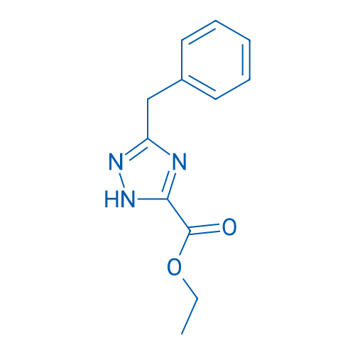 Ethyl 3-benzyl-1H-1,2,4-triazole-5-carboxylate 250mg