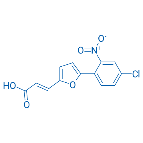 3-(5-(4-Chloro-2-nitrophenyl)furan-2-yl)acrylic acid 1g