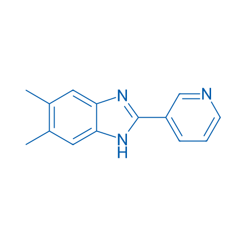 5,6-Dimethyl-2-(pyridin-3-yl)-1H-benzo[d]imidazole 1g