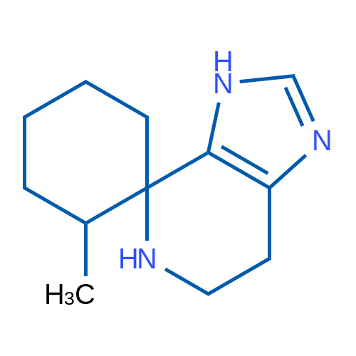 6-Methyl-3',5',6',7'-tetrahydrospiro[cyclohexane-1,4'-imidazo[4,5-c]pyridine] 1g