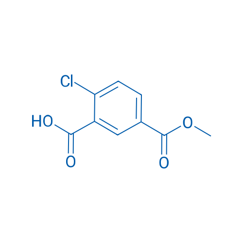 2-Chloro-5-(methoxycarbonyl)benzoic acid 50mg