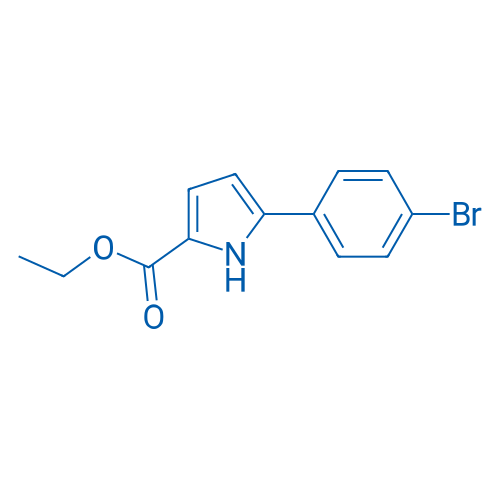 Ethyl 5-(4-bromophenyl)-1H-pyrrole-2-carboxylate 1g