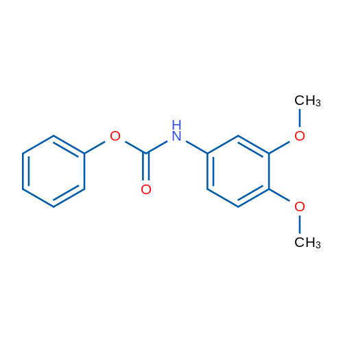 Phenyl (3,4-dimethoxyphenyl)carbamate 5g