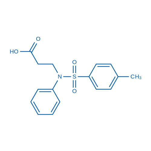 3-(4-Methyl-N-phenylphenylsulfonamido)propanoic acid 100mg