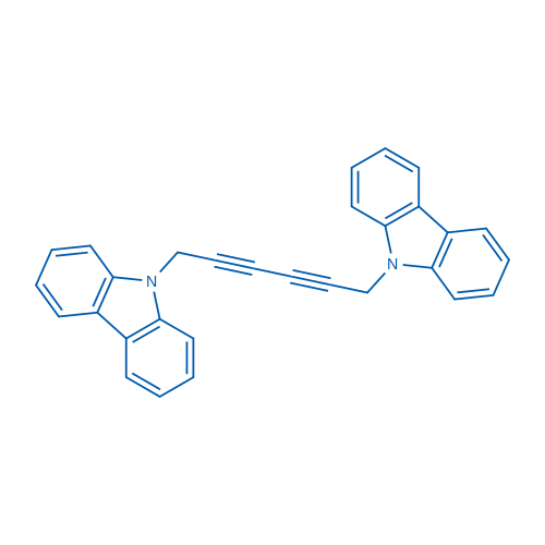 1,6-Di(9H-carbazol-9-yl)hexa-2,4-diyne 250mg