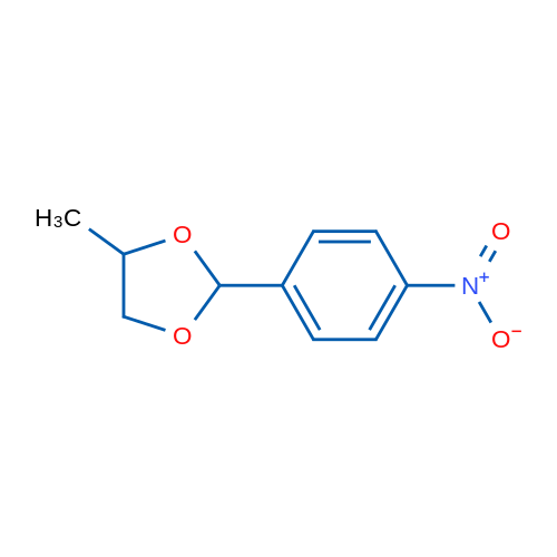 4-Methyl-2-(4-nitrophenyl)-1,3-dioxolane 1g