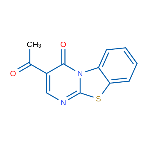 12-Acetyl-8-thia-1,10-diazatricyclo[7.4.0.0^{2,7}]trideca-2(7),3,5,9,11-pentaen-13-one 1g