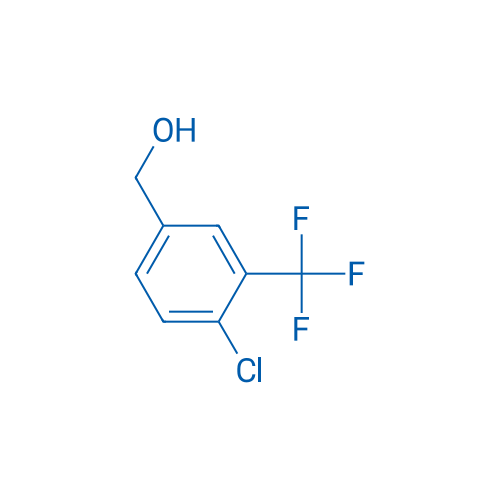 (4-Chloro-3-(trifluoromethyl)phenyl)methanol 250mg