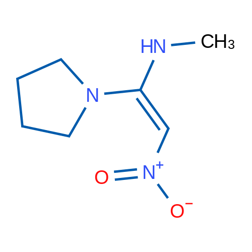 Methyl[(Z)-2-nitro-1-(pyrrolidin-1-yl)ethenyl]amine 1g