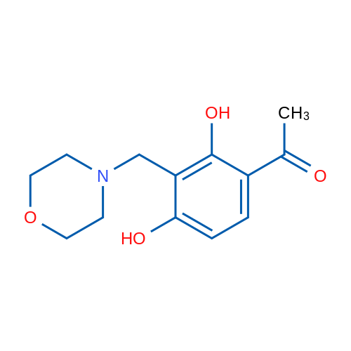 1-(2,4-Dihydroxy-3-(morpholinomethyl)phenyl)ethanone 1g
