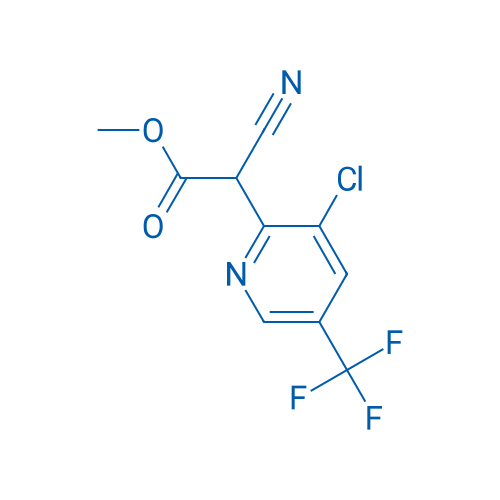 Methyl 2-(3-chloro-5-(trifluoromethyl)pyridin-2-yl)-2-cyanoacetate 5g
