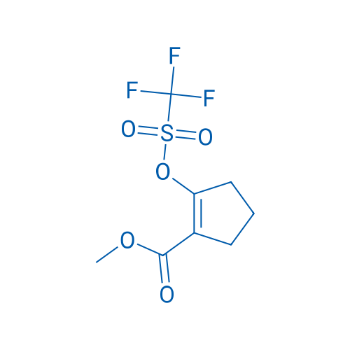 Methyl 2-(((trifluoromethyl)sulfonyl)oxy)cyclopent-1-ene-1-carboxylate 250mg