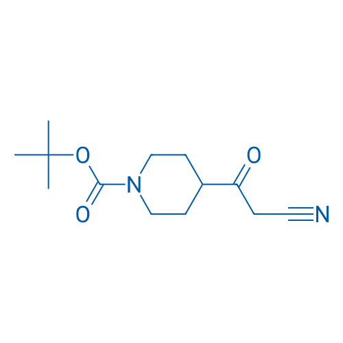 tert-butyl 4-(2-cyanoacetyl)piperidine-1-carboxylate 5g