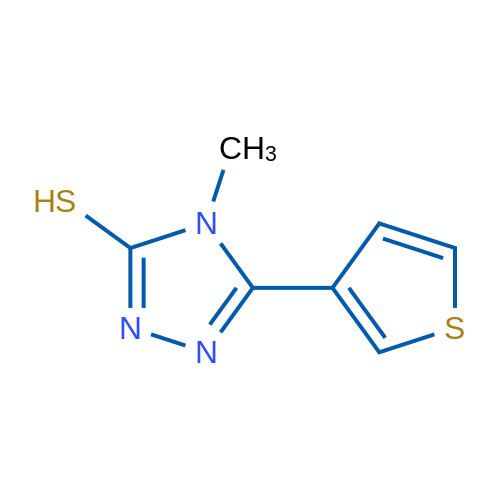 4-Methyl-5-(thiophen-3-yl)-4h-1,2,4-triazole-3-thiol 1g