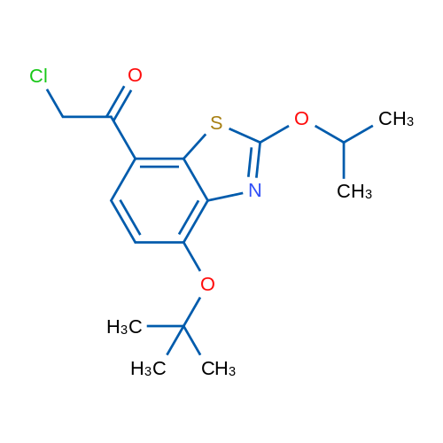 1-(4-(tert-Butoxy)-2-isopropoxybenzo[d]thiazol-7-yl)-2-chloroethanone 1g