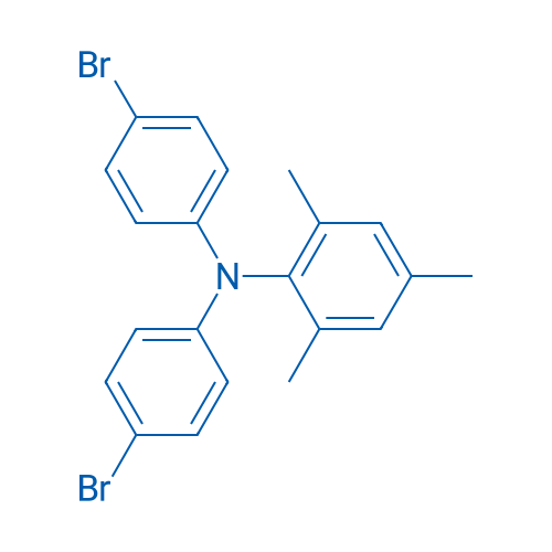 N,N-Bis(4-bromophenyl)-2,4,6-trimethylaniline 1g