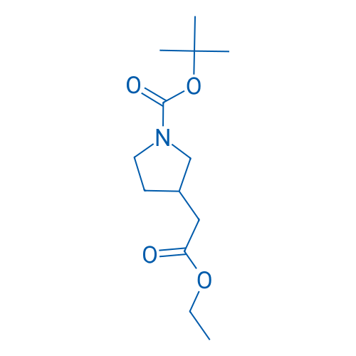 tert-Butyl 3-(2-ethoxy-2-oxoethyl)pyrrolidine-1-carboxylate 10g