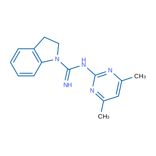 N-(4,6-Dimethylpyrimidin-2-yl)indoline-1-carboximidamide 1g