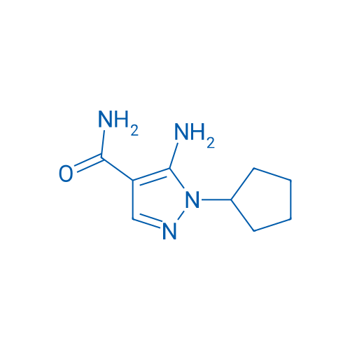 5-Amino-1-cyclopentyl-1H-pyrazole-4-carboxamide 250mg