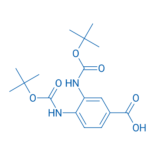3,4-Bis((tert-butoxycarbonyl)amino)benzoic acid 5g