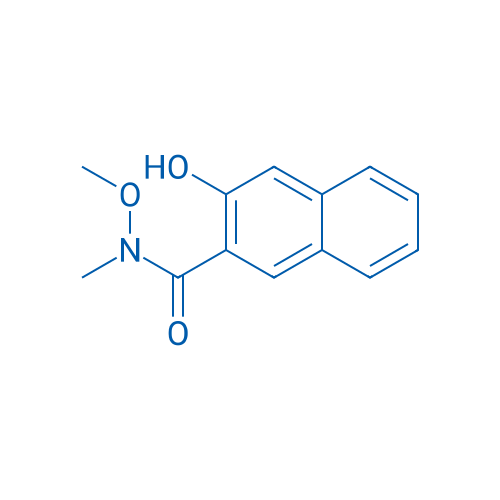 3-Hydroxy-N-methoxy-N-methyl-2-naphthamide 250mg