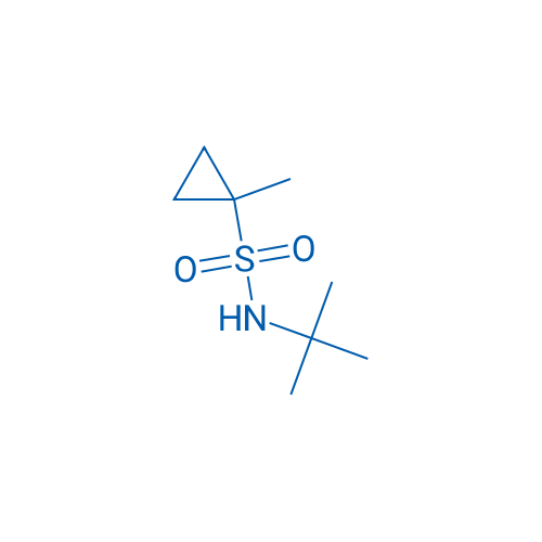 N-(tert-Butyl)-1-methylcyclopropane-1-sulfonamide 250mg