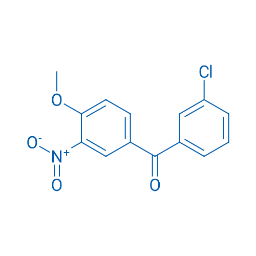 (3-Chlorophenyl)(4-methoxy-3-nitrophenyl)methanone 100mg
