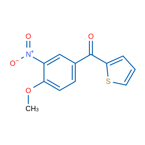 (4-Methoxy-3-nitrophenyl)(thiophen-2-yl)methanone 5g