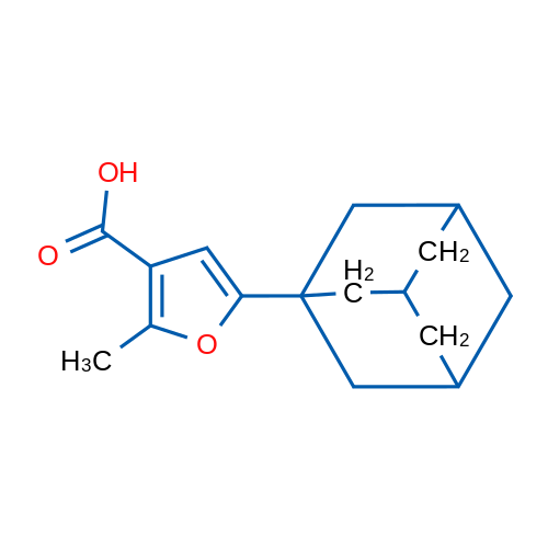 5-(Adamantan-1-yl)-2-methylfuran-3-carboxylic acid 5g