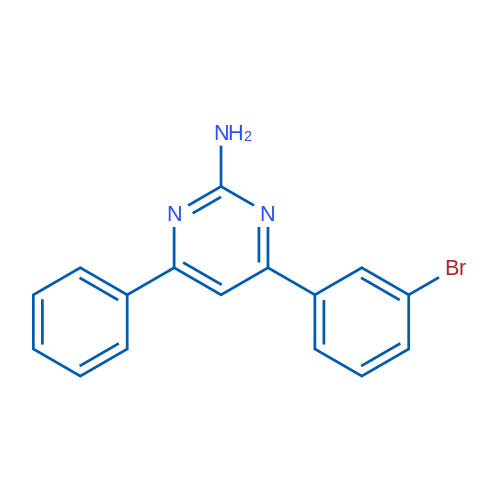 4-(3-Bromophenyl)-6-phenylpyrimidin-2-amine 1g