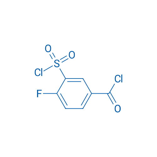 3-(Chlorosulfonyl)-4-fluorobenzoyl chloride 1g