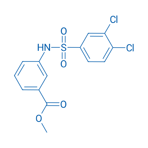 Methyl 3-((3,4-dichlorophenyl)sulfonamido)benzoate 100mg